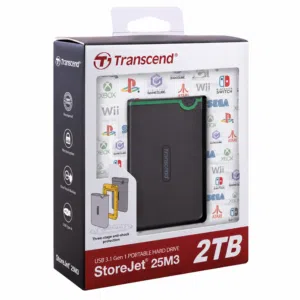 HDD 2TB TRANSCEND - هارد الكمبيوتر يحتوي على كامل الالعاب الاميليشن
