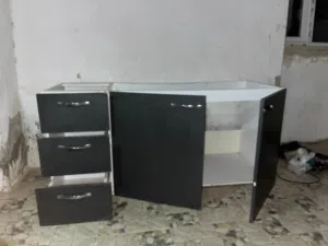 دولاب مطبخ بون رخامة