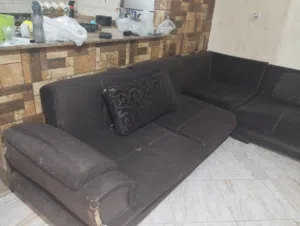 كنبة صالون تركي 3*3 للبيع