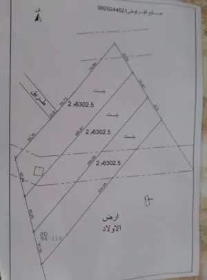 ارض زراعية مساحتها هكتاروربع {12500متروممكن تكون مقسم وممكن يكون فيه تفاوض والا،ض ملكية مقدسة