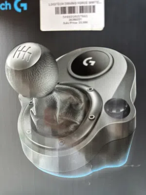 Logitech Driving Force Shifter – Manual Gear Shifter  عليه ضمان سنة توصيل متوفر كل محافضات