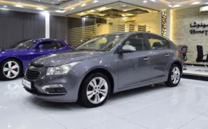 Chevrolet Cruze LT ( 2016 Model ) in Grey Color GCC Specs