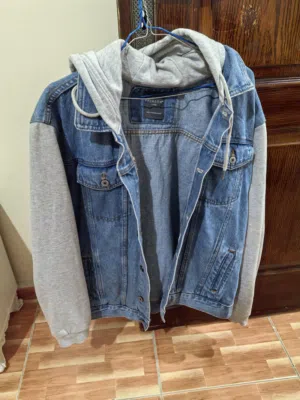 جاكيت جينز اصلي  مع قماش قصة جديدة