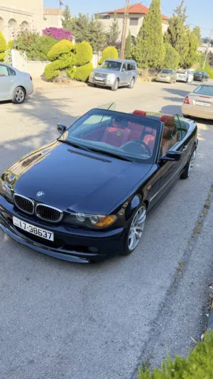 Bmw 325 ci convertible السياره اصليه فل كامل اعلى صنف مع هادتوب اصلي و السياره بحاله فوق الممتازه بس