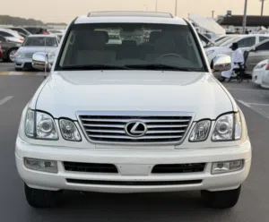لكزس LX470 مديل 2004 خليجي فل مواصفات بدون حوادث مسرفس وجاهز للتسجيل بحالة جدا ممتازة وسعر طيب
