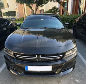 Dodge Charger 2015  Black  GCC Specs  Perfect Condition
