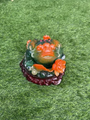 مجسم ضفدع ديكوري مميز / تصميم انيق وفخم