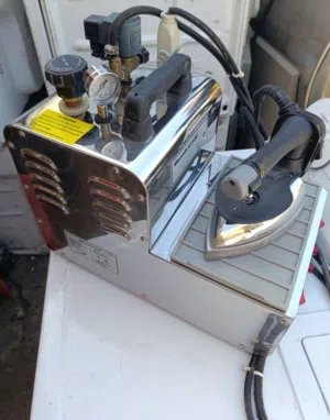 *Silver Star* industrial steam iron with 3.5 ltr steam boiler