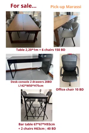 Some furniture to sell