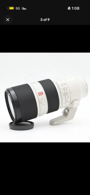 Lens sony 70-200 f2.8 GM