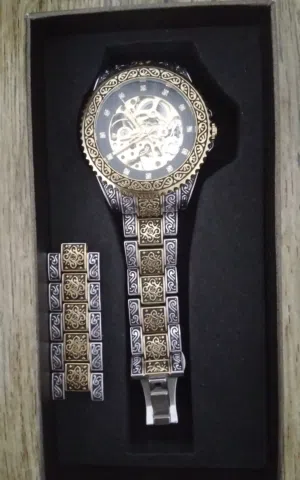 FORSINING WATCH TM-378G Good condition