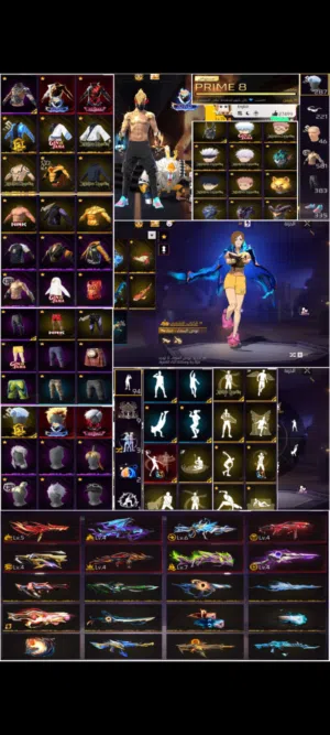 Free Fire Accounts and Characters for Sale in Khouribga