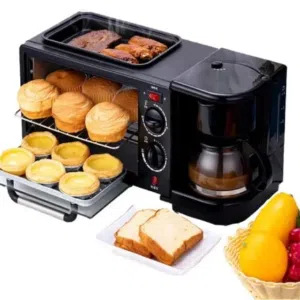 3 in 1 Electric Oven Breakfast Maker Coffee Maker multi functional
