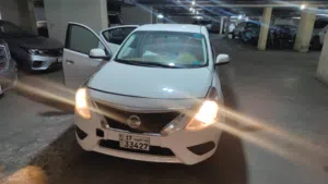 نيسان صنى ابيض نضيفه جدا شبه جديدة عداد 90 الف لا تحتاج لاى مصروف نهائى دق سلف تواصل واتس فيط