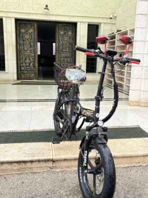 نابلس بسكليت كهربائي 48V 18Ah للبيع  نظيف جدًا وبحالة ممتازة