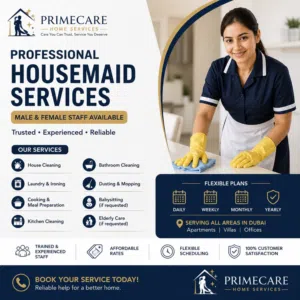Professional Housemaid & Housekeeping Services in Dubai