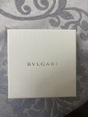 BVLGARI Leather earbuds case