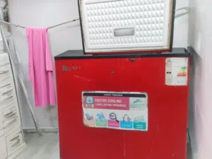 مجمدة كشر مع الماطور الاصلى