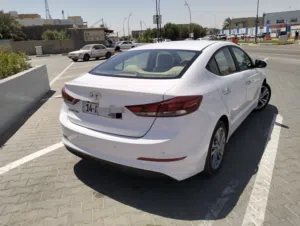 هونداي النترا 2018 ابيض خليجي مكفول