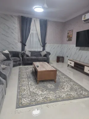 Clean, first-class apartment in Awqad Al Shamaliyah. Annual rent 250 riyals per month.