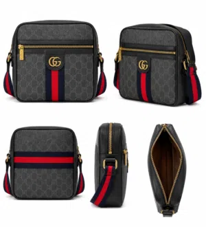 Brand new handbag, never used, with all accessories included.  Price: AED 90.