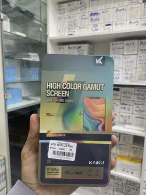 شاشة ايفون 15 بلس من شركه كايكوا العالميه fhd  lcd 15 plus fhd