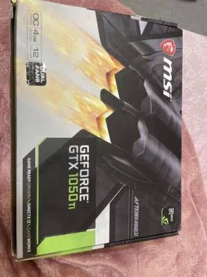 كرت شاشه 1050ti الشركة  msi بزبط على بدل
