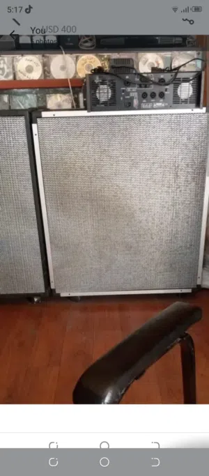 2x cabinet 4 speakers