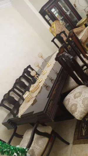 غرفه سفره خشب زان