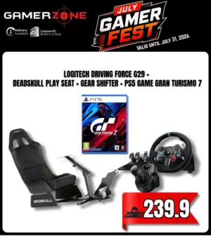 Playstation Steering wheel Bundle Offer