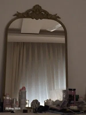 مرآة حائط ايكيا ikea ramebo wall mirror إطار ألمنيوم