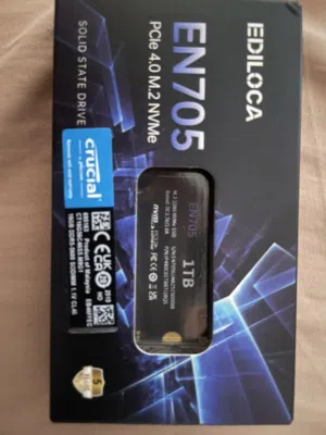 Ediloca 1TB SSD NVMe M.2 2280 PCle Gen4 x4 Internal
