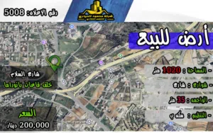 Residential Land for Sale in Amman Naour