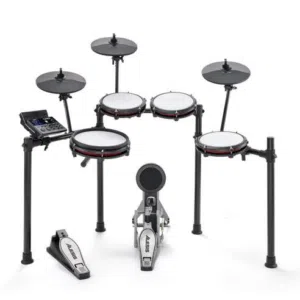 درمز كهربائي مستعمل نضيف – Alesis Nitro Max 8 Pcs Electronic Drum Kit