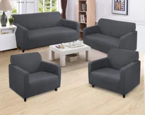 طقم تلبيس كنب لايكرا حريري مقاوم للانزلاق وللخدوش