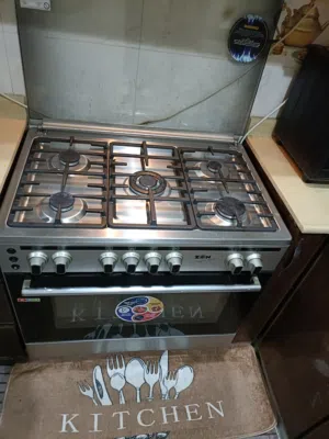Zen 5-Burner Gas Cooker Cooking Range  طباخ غاز زين 5 عيون مع فرن