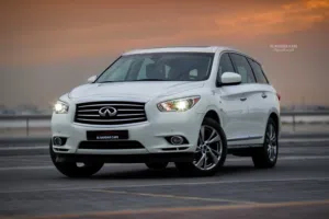 INFINITI QX60 7-SEATER 2014 WHITE _ LOW MILEAGE AGENCY MAINTAINED 3.5L 6CYL _ BAHRAIN SPEC