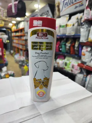 شامبو الكلاب بخلاصة العسل: العنوان: دلل كلبك بشامبو العسل الفاخر!
