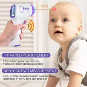میزان حرارة الجسم عن بعد الكتروني طبي رقمي يقيس عن بعد ميزان حرارة thermometer میزان الحرارة الحراره