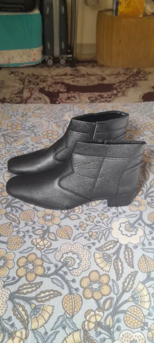 New Zip Black Boots