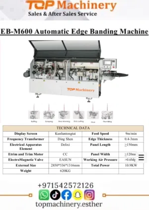 Brand new 6edge banding machine (Lipping machine)