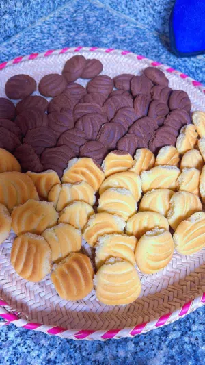 بسكويت التمر وبسكوت الفنيليا وبسكويت ب جوز الهند