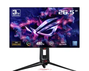 ASUS ROG 26.5 OLED GAMING MONITOR QHD , 480hz
