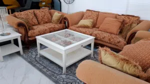 طقم كنب  مستعمل نضيف