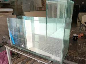 fish tank with filter pump