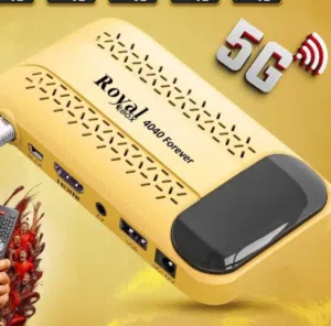 رسيفر رويال 4040 الاصفر العالمي جديد شركة 5G شامل التوصيل مجانا