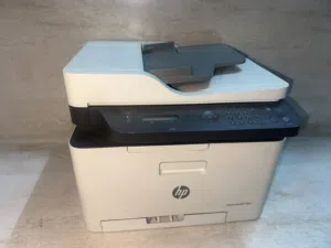 سلام عليكم طابعة HP Color Laser MFP 178nw ملونة بحالة ممتازة.