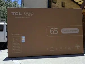 عرض نااار على شاشه TCL حجم 65 بوصه QLED فور كي سمارت Google TV