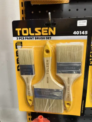 طقم فراشي صبغ 3 قطع