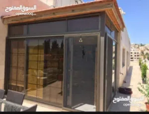 واجهات المنيوم دبل جلاس مستعمل بحال الوكاله